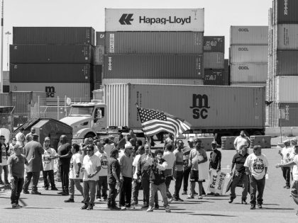 Truckers Protest California Gig-Work Law